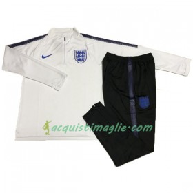 Inghilterra Tute Felpe da Allenamento 2018 Bianco